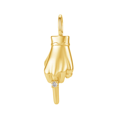 White Gold Charm Enhancer